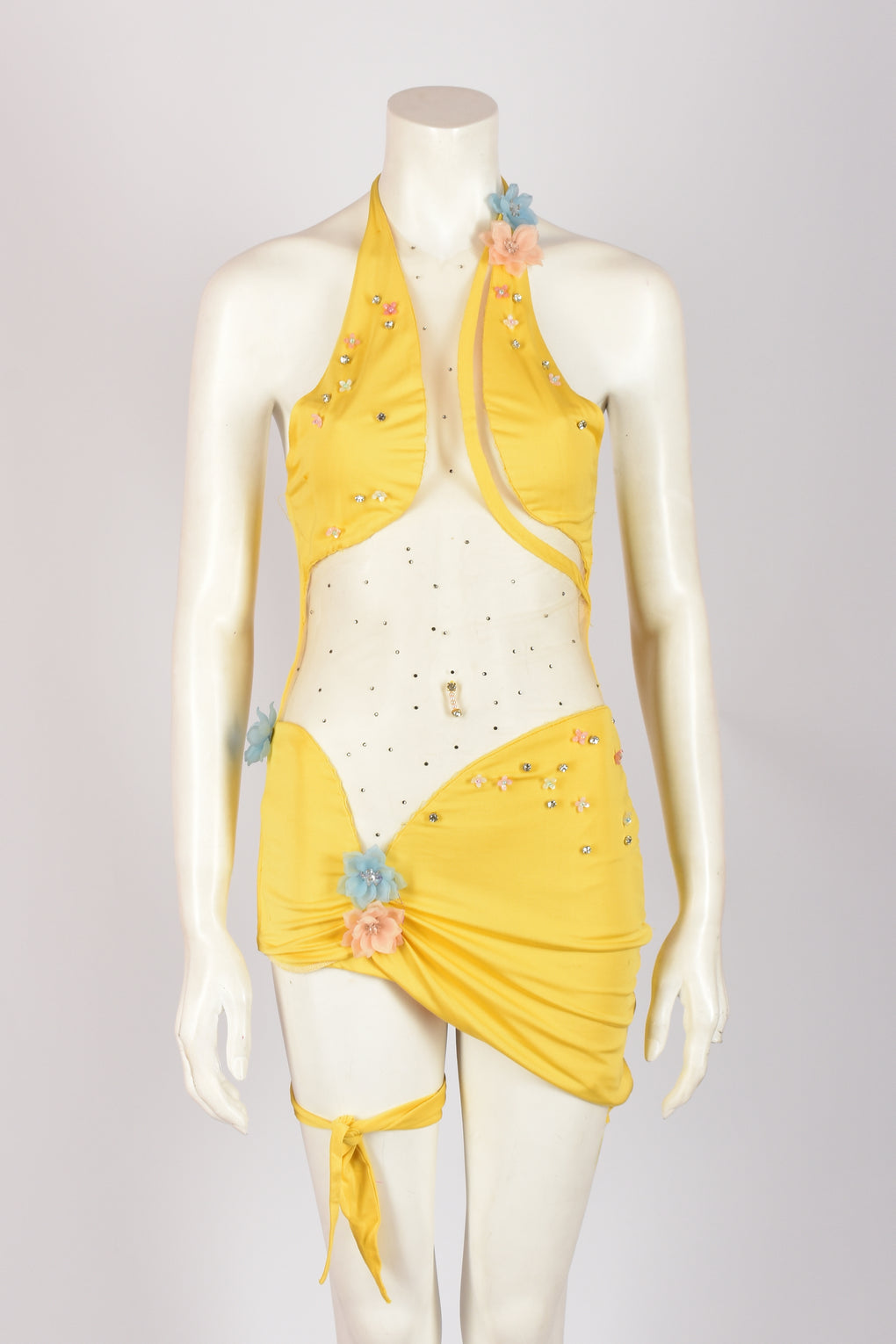 ANTHON RAIMUND CUSTOM YELLOW DRESS