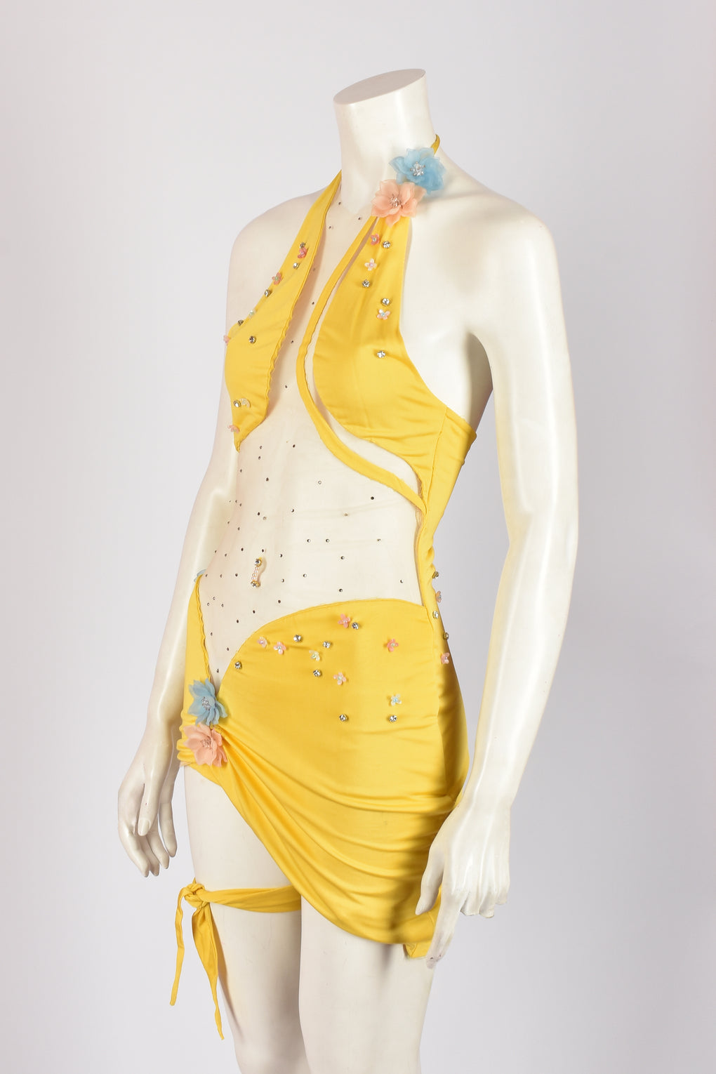 ANTHON RAIMUND CUSTOM YELLOW DRESS