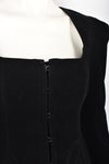 TOP BLACK CORSET JACKET
