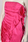 EMANUEL UNGARO PINK MINI DRESS