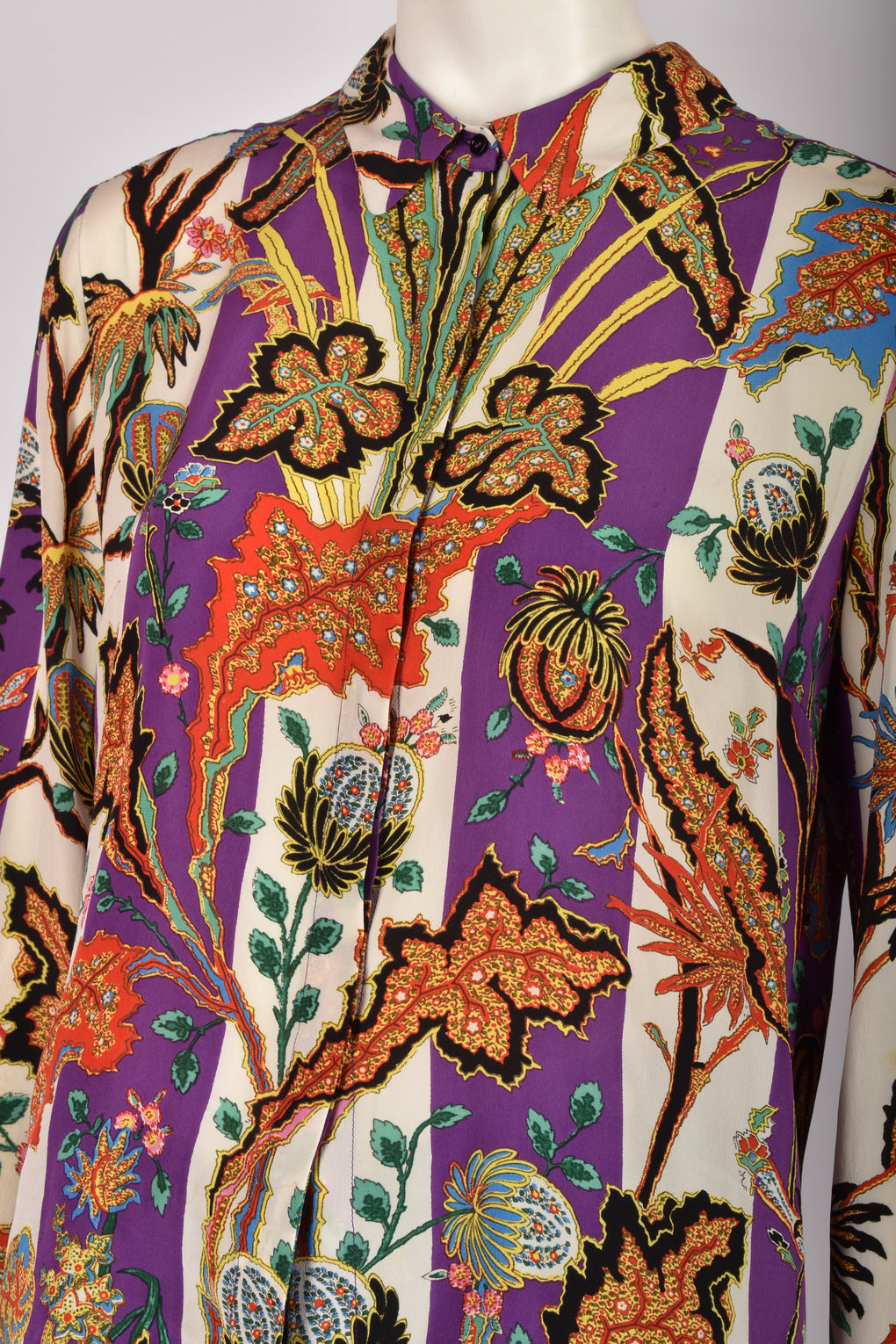 BALENCIAGA (GHESQUIERE)PRINTED BUTTON DOWN