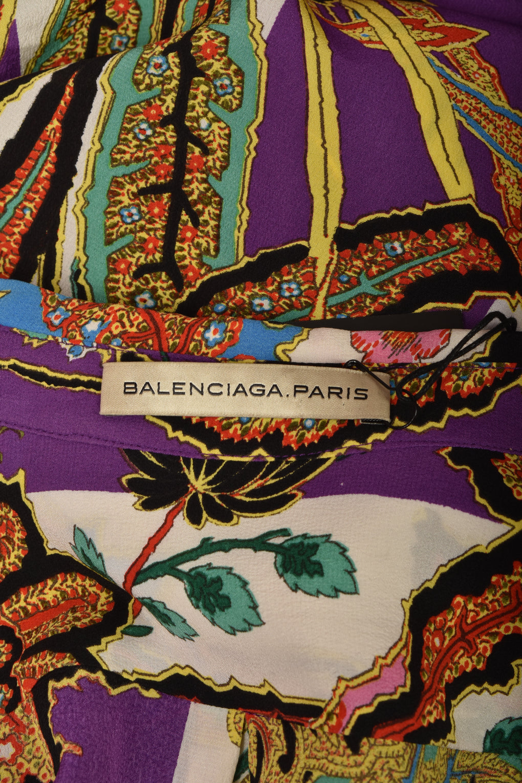 BALENCIAGA (GHESQUIERE)PRINTED BUTTON DOWN