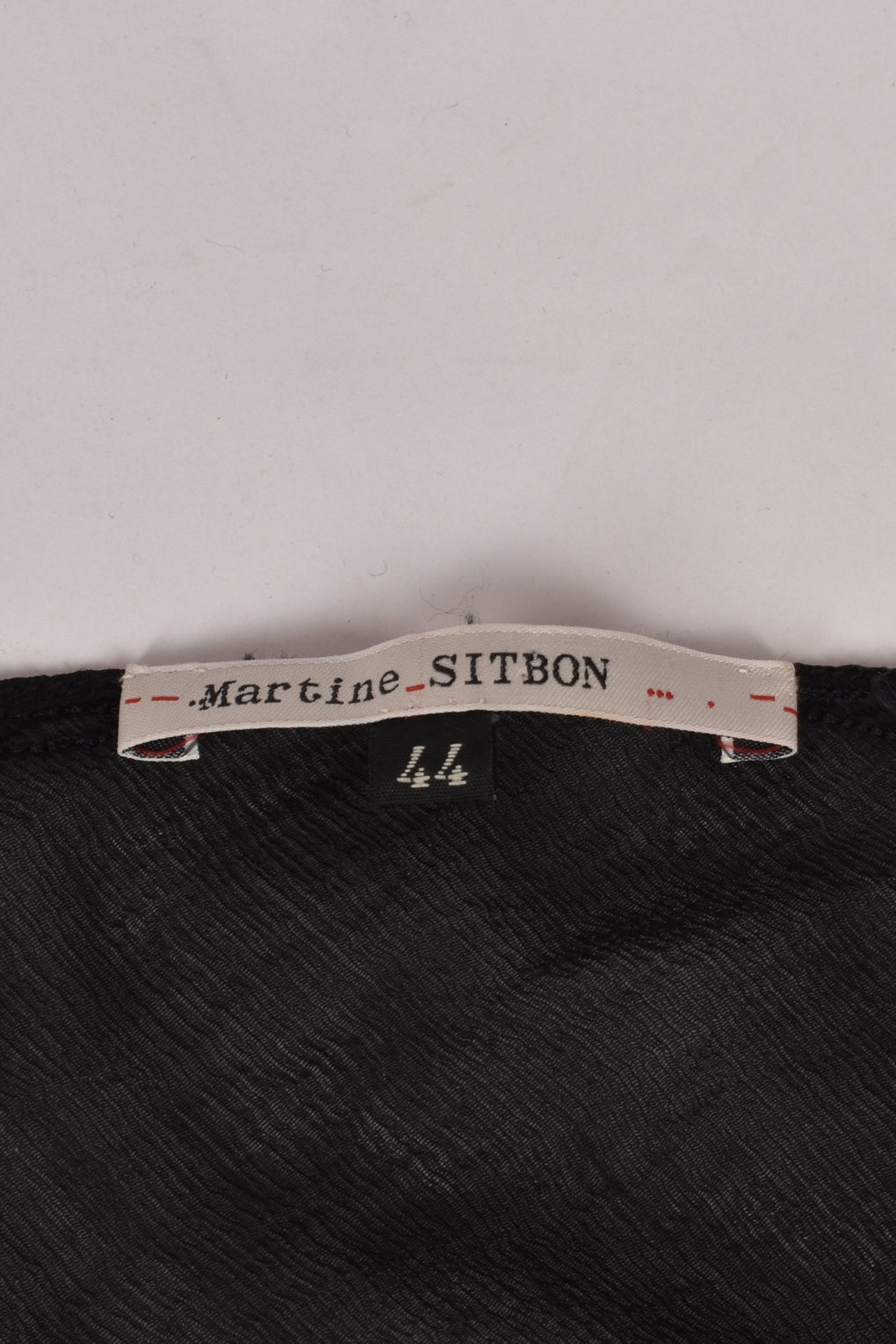 MARTINE SITBON F/W 1997 SHEER DISTRESSED DRESS