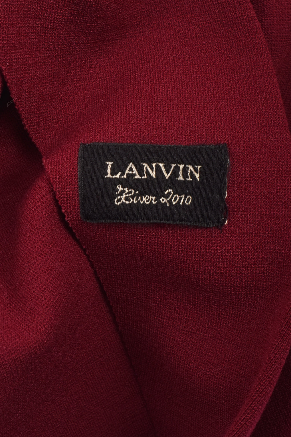 LANVIN 2010 ASYMMETRICAL DRESS S