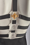 GIANNI VERSACE VERSUS LION MEDALLION DRESS S