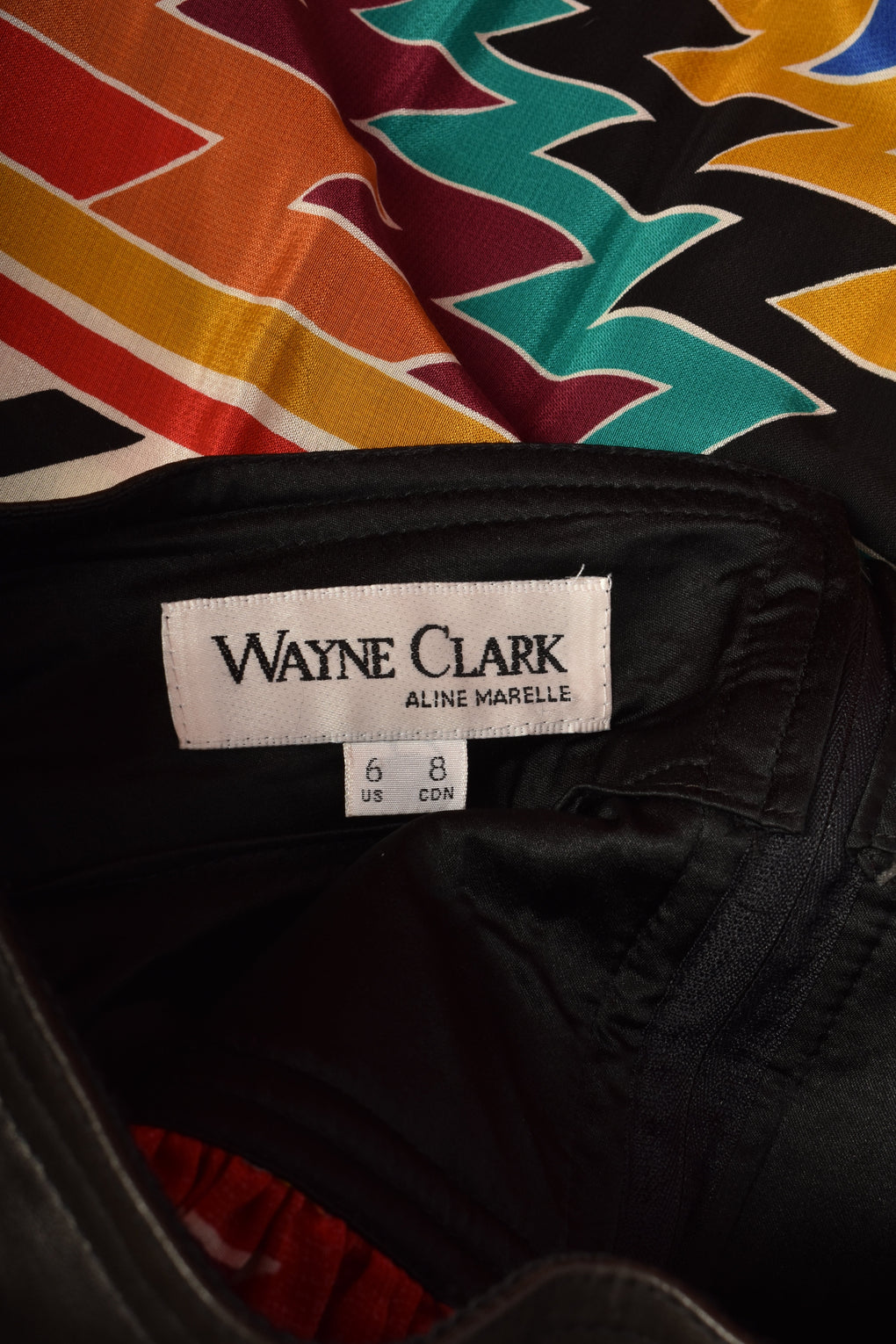 WAYNE CLARK PATTERNED MAXI SKIRT