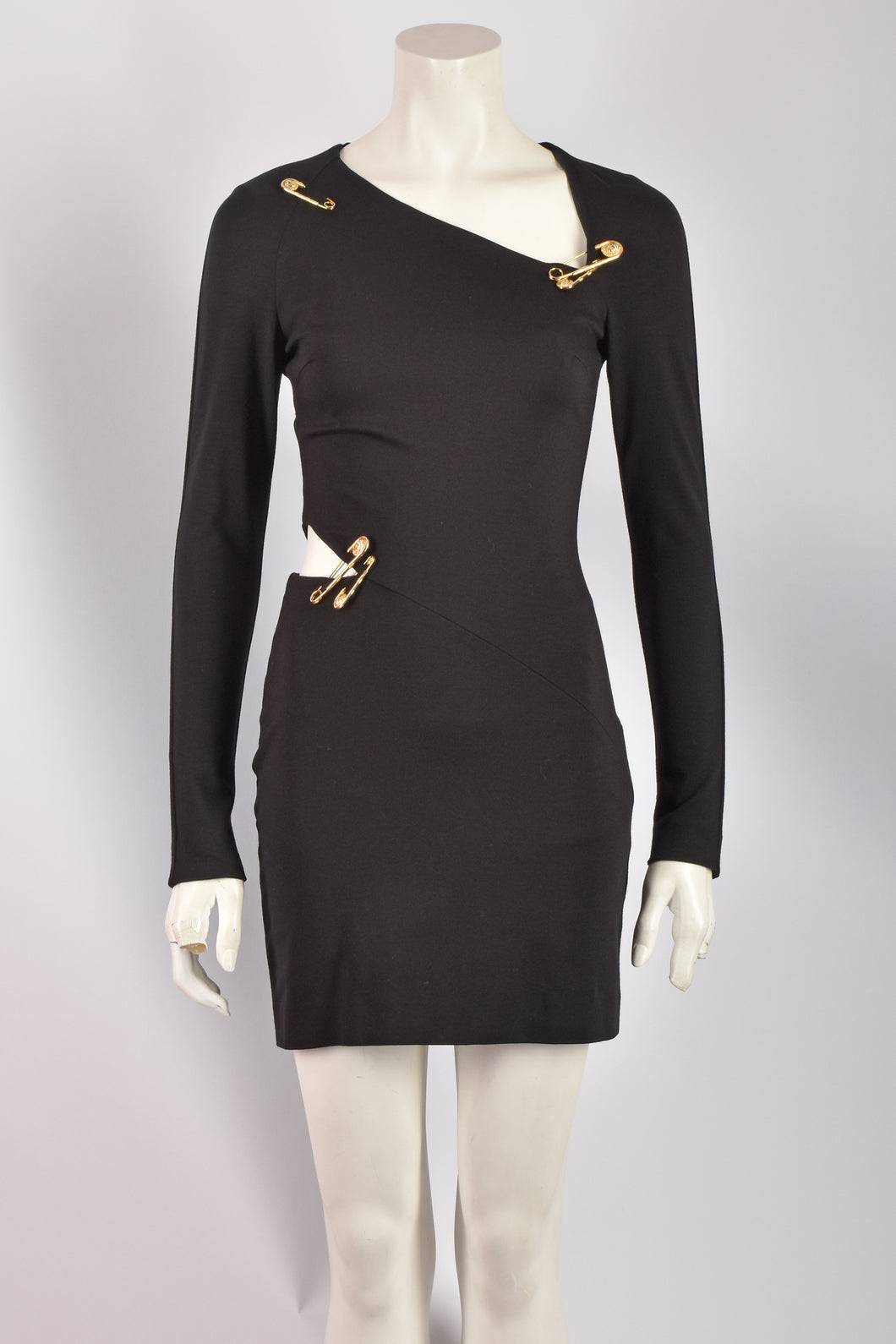 VERSACE VERSUS SAFETY PINS DRESS S