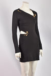 VERSACE VERSUS SAFETY PINS DRESS S