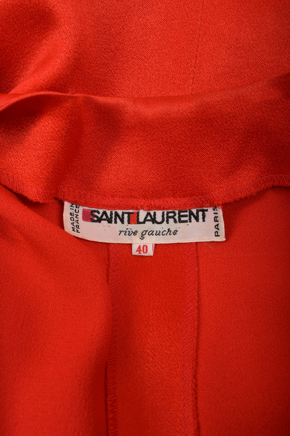 SAINT LAURENT RED DRESS