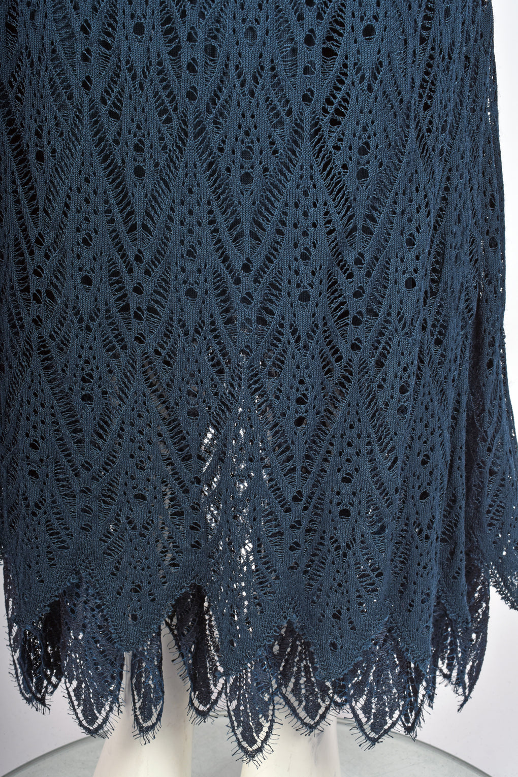 ADAM JONES CROCHET MAXI DRESS S