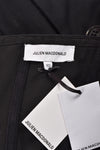 JULIEN MACDONALD SUITED BLACK MINI DRESS S