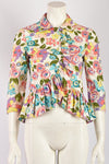 MOSCHINO CHEAP AND CHIC FLORAL JACKET S