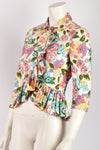 MOSCHINO CHEAP AND CHIC FLORAL JACKET S