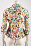 MOSCHINO CHEAP AND CHIC FLORAL JACKET S
