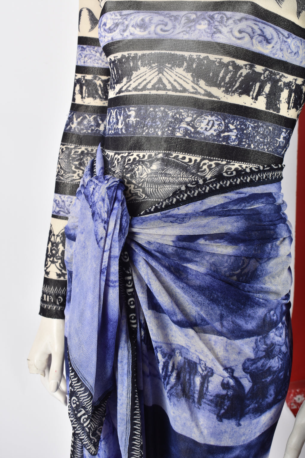 JEAN PAUL GAULTIER TOP AND SARONG