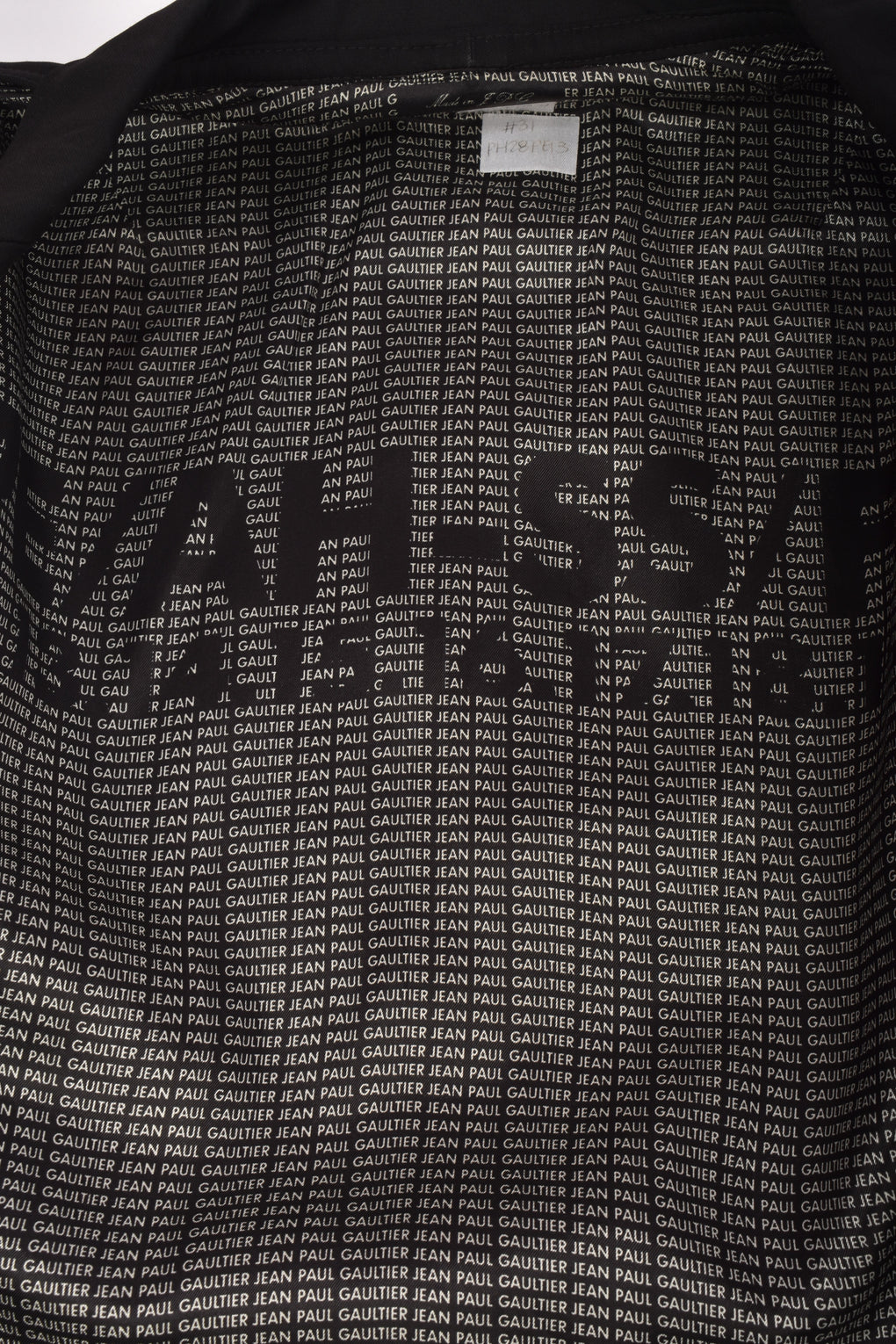 JEAN PAUL GAULTIER BLACK JACKET