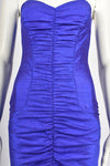 SARAH WHITWORTH 1980s BLUE DRESS S