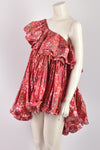 STELLA McCARTNEY SS 2010 PLEATED ASYMETRICAL DRESS L
