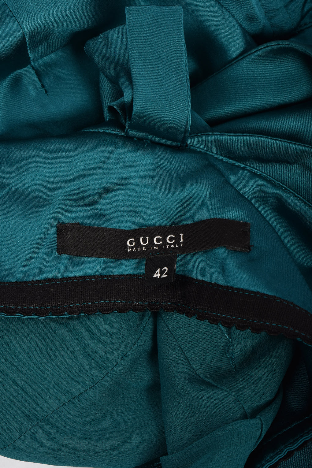 GUCCI BLUE/GREEN DRESS