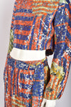 1970S LANVIN LAMÉ SET