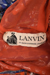 1970S LANVIN LAMÉ SET