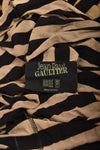 JEAN PAUL GAULTIER SHEER STRIPED DRESS