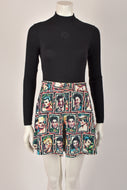 JEAN PAUL GAULTIER JEANS 1996 POSTER SKIRT M