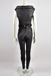 ALEXANDER MCQUEEN F/W 2008 JACQUARD JUMPSUIT S