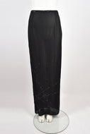 TOMAS STARZEWESKI CRYSTAL SHEER SKIRT M