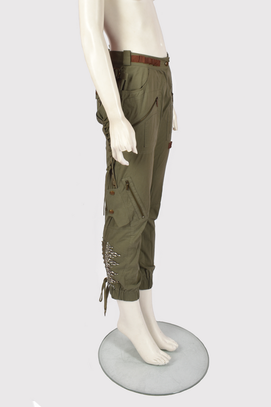 DIOR GREEN TROUSERS