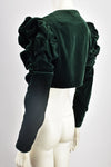 SARAH WHITWORTH 1980s VELVET JACKET S-M