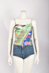 KC VERSACE PRINT TOP