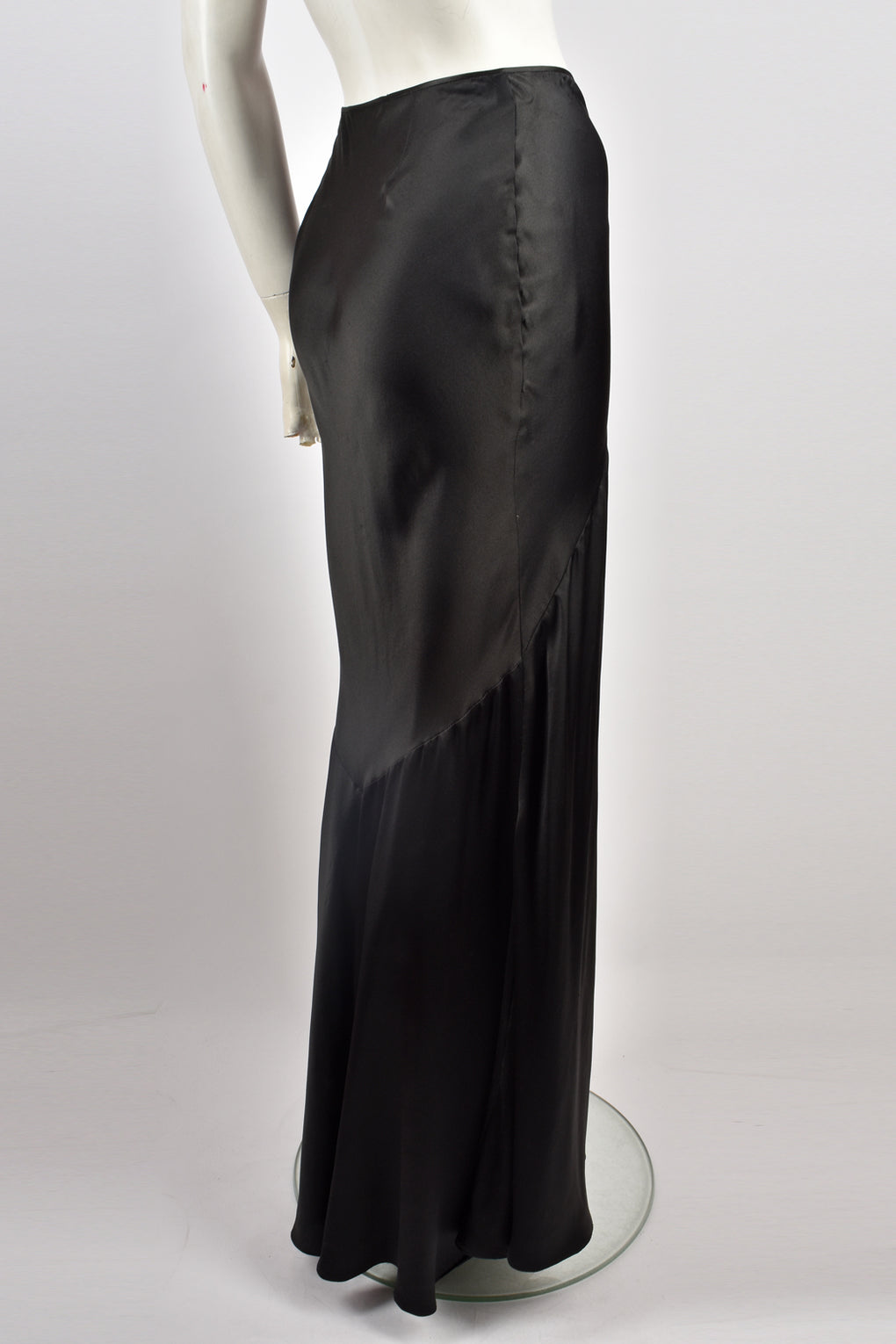 GALLIANO SILK BIAS MAXI SKIRT 2010s M