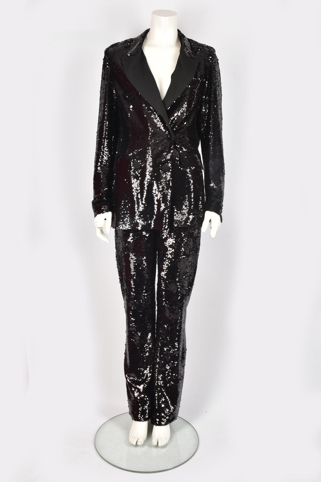 16 ARLINGTON BLACK SEQUIN SUIT