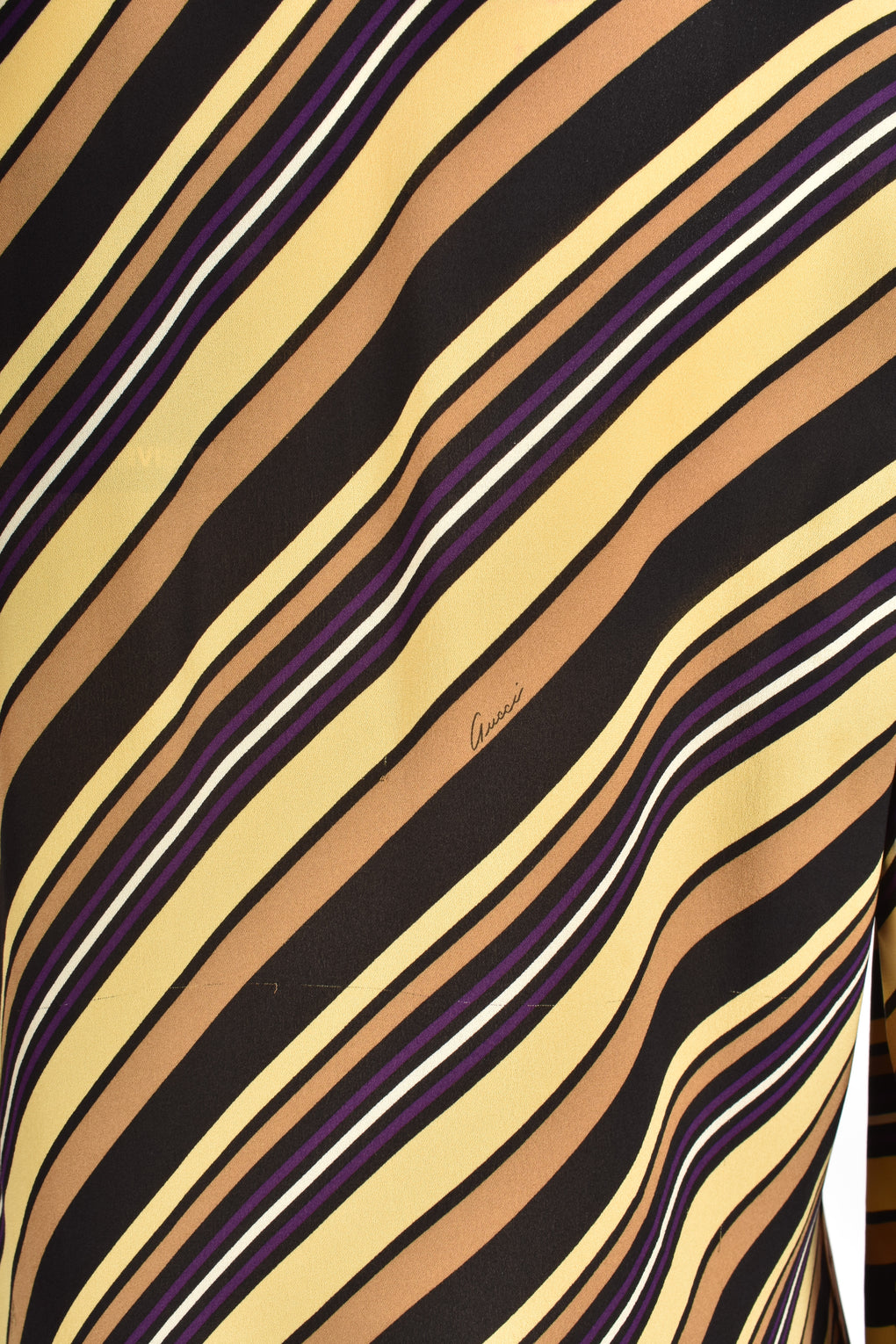 GUCCI SILK STRIPED SHIRT