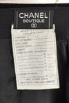 CHANEL WOOL BOUCLE MINI SKIRT S