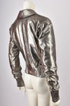 JEAN CLAUDE JITROIS SILVER PYTHON JACKET M