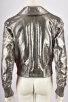 JEAN CLAUDE JITROIS SILVER PYTHON JACKET M