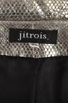 JEAN CLAUDE JITROIS SILVER PYTHON JACKET M