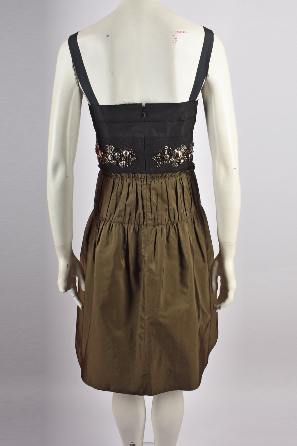 PRADA 2006 EMBELLISHED DRESS L