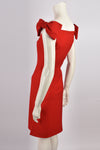 VALENTINO TECHNOCOUTURE RED DRESS S