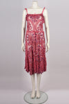 JULIEN MACDONALD SS 2005 PINK DRESS S-M-L