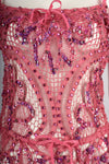 JULIEN MACDONALD SS 2005 PINK DRESS S-M-L