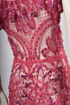 JULIEN MACDONALD SS 2005 PINK DRESS S-M-L