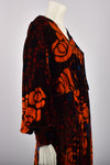 YVES SAINT LAURENT COUTURE VELVET GOWN