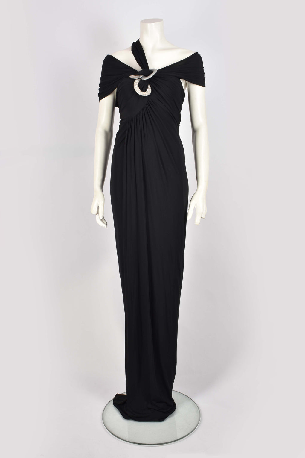 DONNA KARAN BLACK GOWN