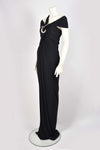 DONNA KARAN BLACK GOWN