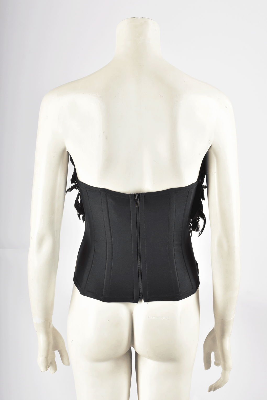 CATWALK COLLECTION 1990S FEATHER CORSET
