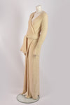 FERRE CREAM KNIT ROBE