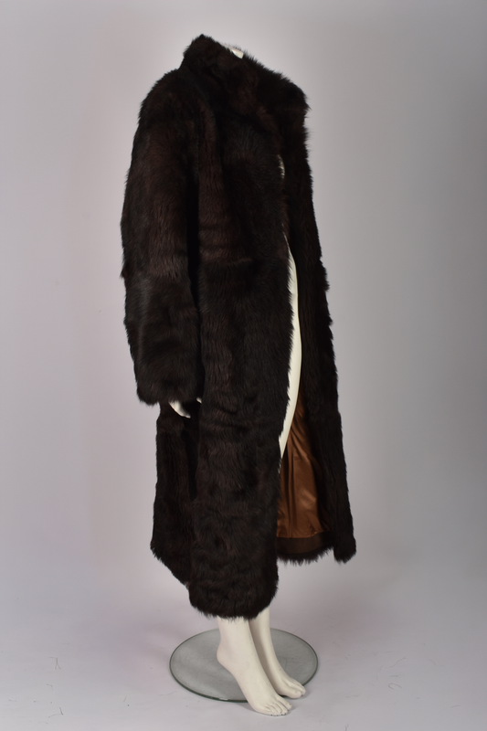 GANT BROWN SHEARLING COAT